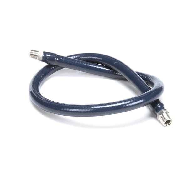 Water Hose, Male Fittings, 3/8 Diameter, 36 Long